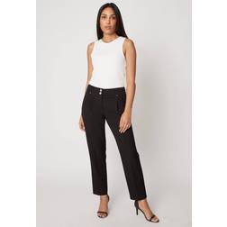 Wallis Womens Cropped Trousers Black
