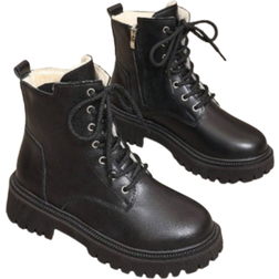 Shein 2025 Winter New Women's Shoes, Warm Winter Women's Boots - Black