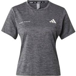 adidas Women's Own The Run Melange T-shirt - Black/White