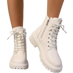 Shein 2025 Winter New Women's Shoes - White