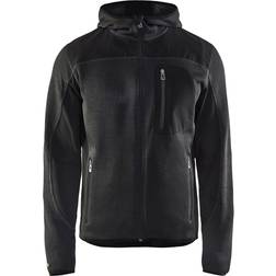 Blåkläder 4930 Knitted Vest With Soft Shell Jacket Dark Grey/Black