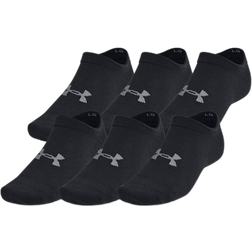 Under Armour Essential No Show Socks - Black