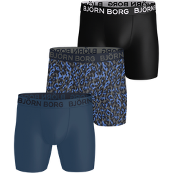 Björn Borg Microfiber Boxers 3-Pack - Multi