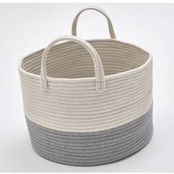 Latitude Run Woven Basket Baby Kids Storage Clothes Hamper Laundry 25cm H x 40cm W x 40cm D
