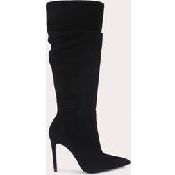 Carvela Women's Boots Black Suede Leather - Black