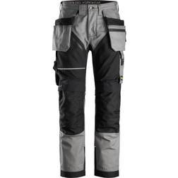 Snickers Workwear 6214 RuffWork Trousers Holster Pockets Grey/Black
