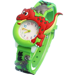 Shein Dinosaur Tyrannosaurus Cute 3d Quartz Wrist Watch For Kids