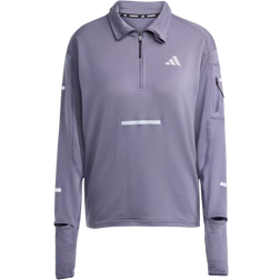 adidas Women Adi365 Running Climawarm Half Zip - Preloved Violet