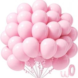 Shein 10/20/30/40/50pcs Light Pink Balloon 18/12/10/5 Inches