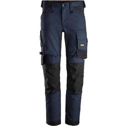 Snickers Workwear 6341 Stretch Trousers - Navy\Black