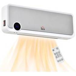 Homcom Wall Mounted Downflow Ceramic Heater