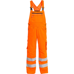 FE Engel 3501-775 Bib Work Pants - Orange