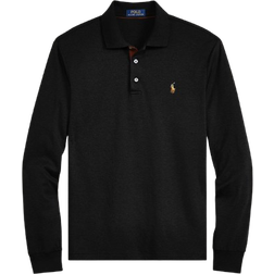 Polo Ralph Lauren Custom Slim Fit Long Sleeve Shirt - Black