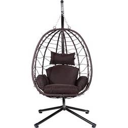Lykke Hanging Chair Brun