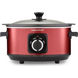 Morphy Richards Sear And Stew 3.5L Red