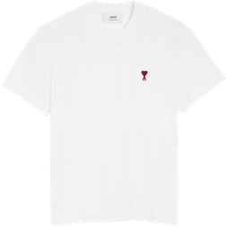 Ami Paris De Coeur T-shirt - White