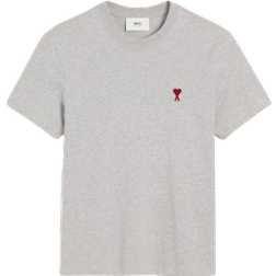 Ami Paris De Coeur T-shirt - Heather Ash Grey