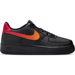 Nike Air Force 1 Low GS - Black/Fire Red/Bright Ceramic