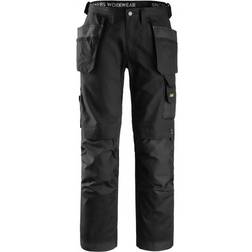 Snickers Workwear 3214 Canvas+ Work Trousers - Black
