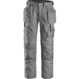 Snickers Workwear 3214 Canvas+ Work Trousers - Grey