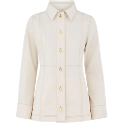 CYME Copenhagen Denim Jacket - Off White