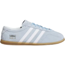 adidas Gazelle Lo Pro Sneakers Med Hvide Detaljer - Lyseblå/Guld/Hvid