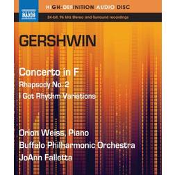 Gershwin: Concerto In F (Rhapsody No.2/ I Got Rhythm) (Naxos Blu-Ray Audio: NBD0025)