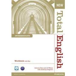 New Total English Intermediate Workbook with Key and Audio CD Pack (Lydbok, CD, 2011)