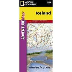 Iceland adv. ng r/v (r) wp (Adventure Map (Numbered)) (Paperback, 2011)