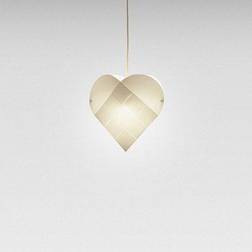 Le Klint Heart Small White Pendant Lamp 37cm