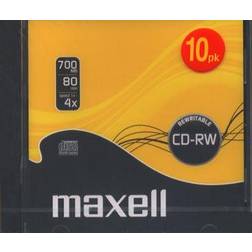 Maxell Pack 10 Cdrw 700m(10)