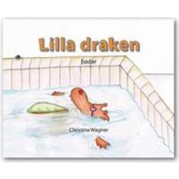 Lilla draken badar (Inbunden)