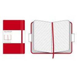 Libreta Clasica Tapa Dura Roja L 13 x 21 cm