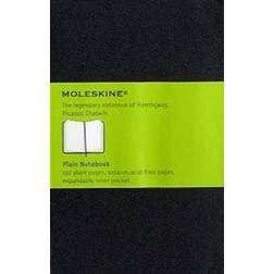 Moleskine Plain Hard Notebook Pocket Black - One Size