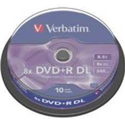 Verbatim DVD+R 8.5GB 8x Spindle 10-Pack