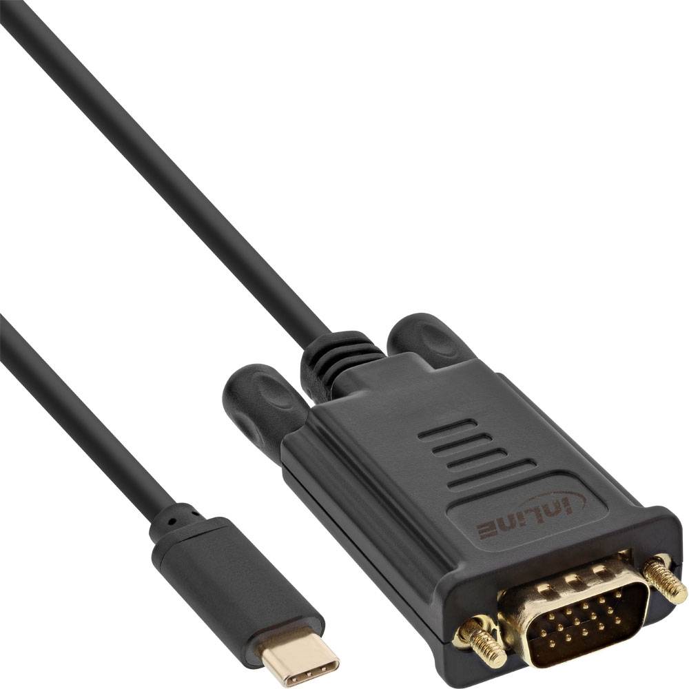 InLine USB C-VGA 2m