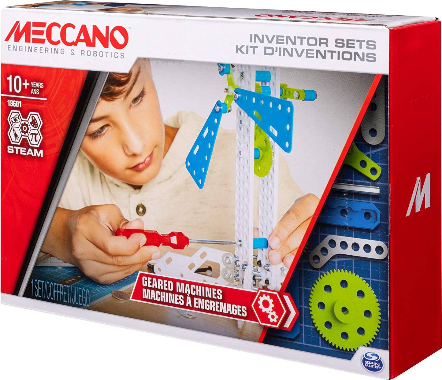 Spin Master Meccano Geared Machines Inventor Set