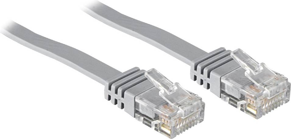 Lindy Flat UTP Cat6 RJ45 2m