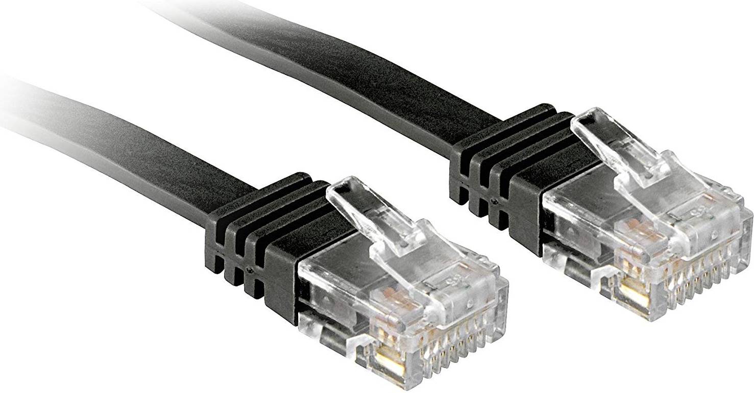 Lindy Flat UTP Cat6 RJ45