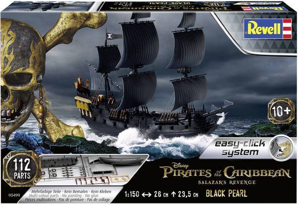 Black Pearl Piratenschiff Easy-Click-System
