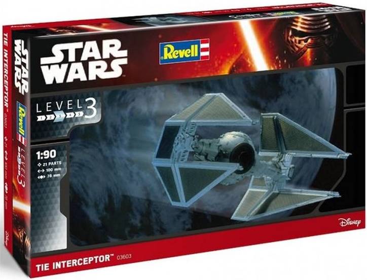Revell model set Revell TIE Interceptor Model Set 1:90