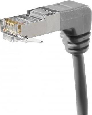 Angled RJ45-RJ45 F/UTP Cat5e