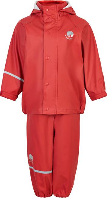 Basic Solid Pu Long Sleeve Set - Rosa