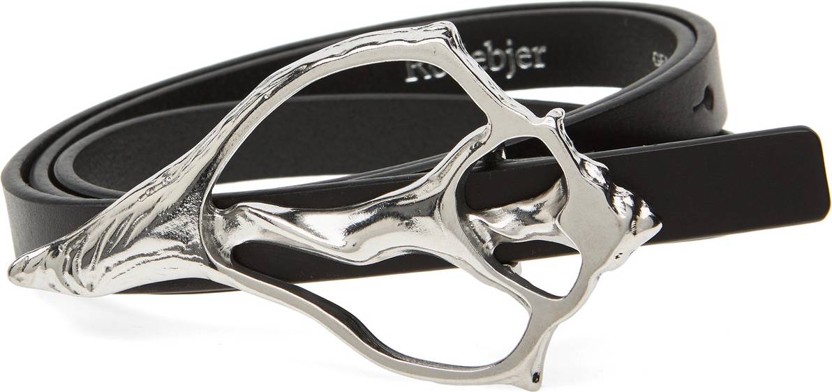 Rodebjer Shell Belt - Black/Silver