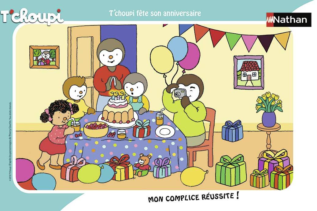 Puzzle Cadre Tchoupi