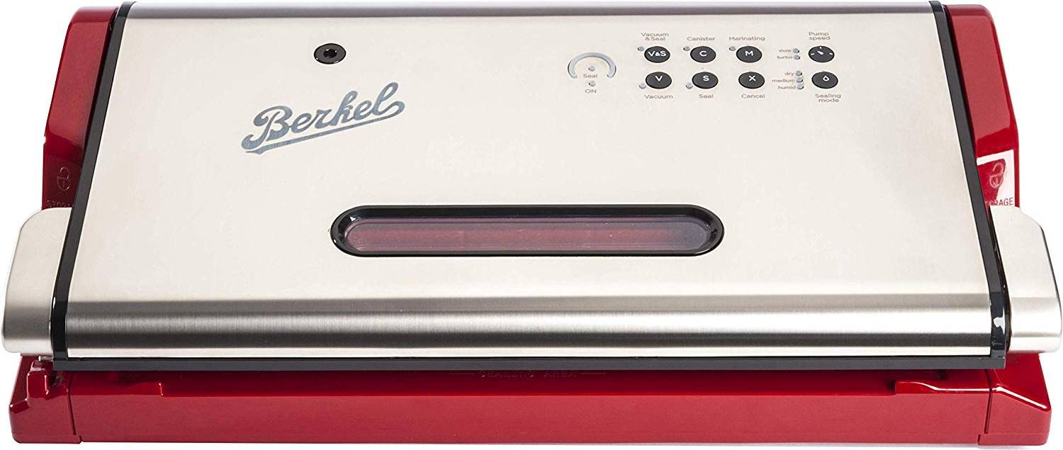 Machine À Vide 130W 70 Décibels Polymère Technique Rouge