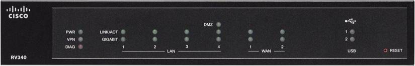 Cisco RV340 Dual WAN Gigabit Ethernet VPN Router