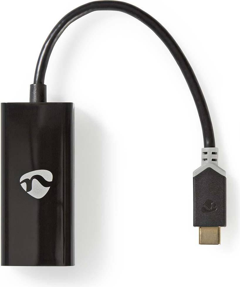 Nedis USB C-RJ45 M-F 0.2m