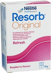 Nestlé Resorb Liquid Replacement Raspberry 90g 10 st