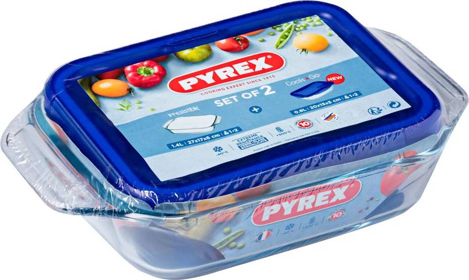 Pyrex Cook & GO Oven Dish 2pcs